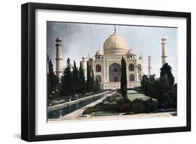 Taj Mahal, Agra, Uttar Pradesh, India, C1890-null-Framed Giclee Print