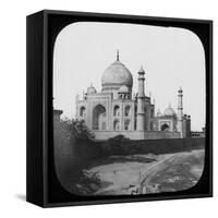 Taj Mahal, Agra, Uttar Pradesh, India, Late 19th or Early 20th Century-null-Framed Stretched Canvas