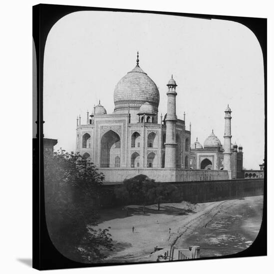 Taj Mahal, Agra, Uttar Pradesh, India, Late 19th or Early 20th Century-null-Stretched Canvas