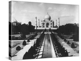 Taj Mahal, Agra, Uttar Pradesh, India, Late 19th or Early 20th Century-null-Stretched Canvas