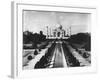 Taj Mahal, Agra, Uttar Pradesh, India, Late 19th or Early 20th Century-null-Framed Photographic Print