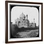 Taj Mahal, Agra, Uttar Pradesh, India, Late 19th or Early 20th Century-null-Framed Photographic Print