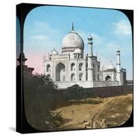 Taj Mahal, Agra, Uttar Pradesh, India, Late 19th or Early 20th Century-null-Stretched Canvas