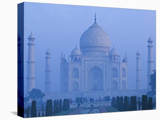 Taj Mahal, Agra, Uttar Pradesh, India-Walter Bibikow-Stretched Canvas