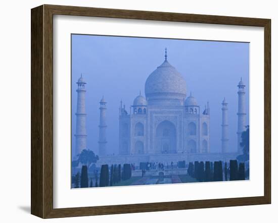 Taj Mahal, Agra, Uttar Pradesh, India-Walter Bibikow-Framed Photographic Print