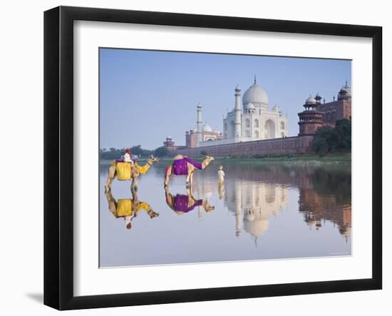 Taj Mahal, Agra, Uttar Pradesh, India-Doug Pearson-Framed Photographic Print