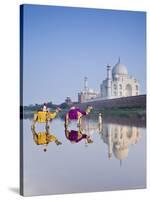 Taj Mahal, Agra, Uttar Pradesh, India-Doug Pearson-Stretched Canvas