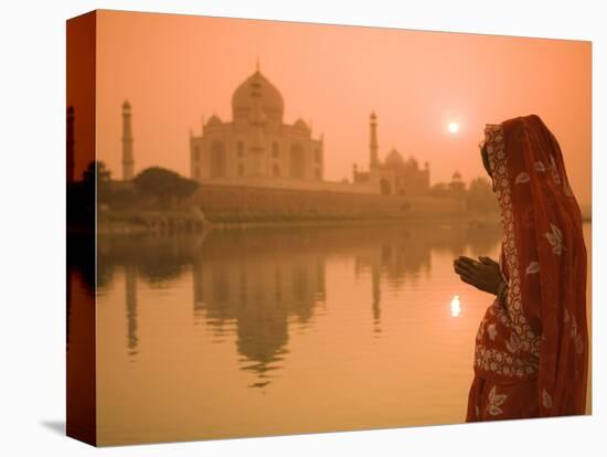 Taj Mahal, Agra, Uttar Pradesh, India-Doug Pearson-Stretched Canvas