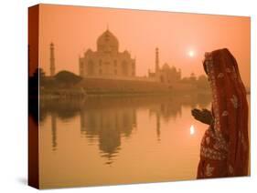 Taj Mahal, Agra, Uttar Pradesh, India-Doug Pearson-Stretched Canvas