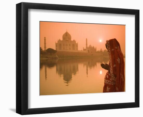 Taj Mahal, Agra, Uttar Pradesh, India-Doug Pearson-Framed Photographic Print