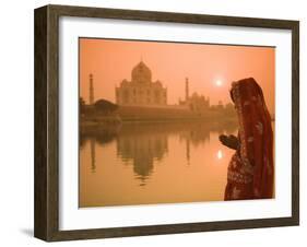 Taj Mahal, Agra, Uttar Pradesh, India-Doug Pearson-Framed Photographic Print