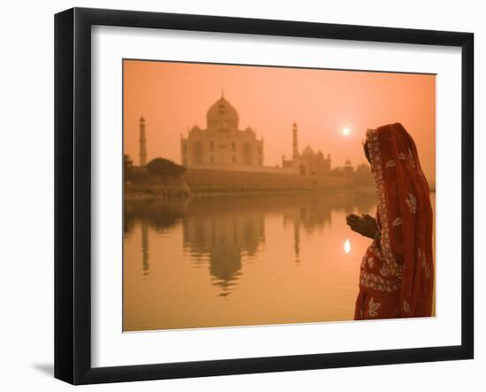 Taj Mahal, Agra, Uttar Pradesh, India-Doug Pearson-Framed Photographic Print