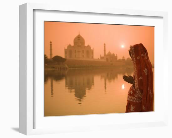 Taj Mahal, Agra, Uttar Pradesh, India-Doug Pearson-Framed Photographic Print