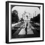 Taj Mahal, Agra, Uttar Pradesh, India-Underwood & Underwood-Framed Premium Photographic Print