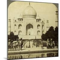 Taj Mahal, Agra, Uttar Pradesh, India-Underwood & Underwood-Mounted Photographic Print