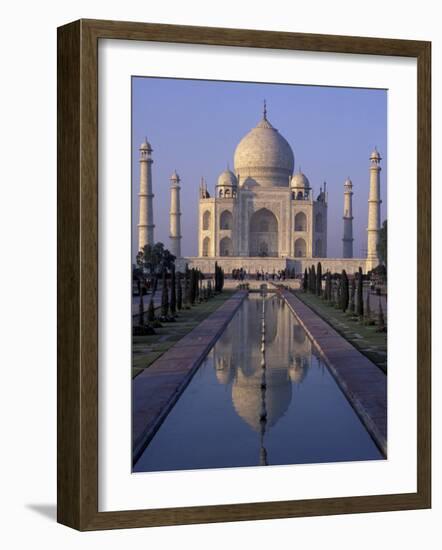 Taj Mahal, Agra, Uttar Pradesh, India-Peter Oxford-Framed Photographic Print