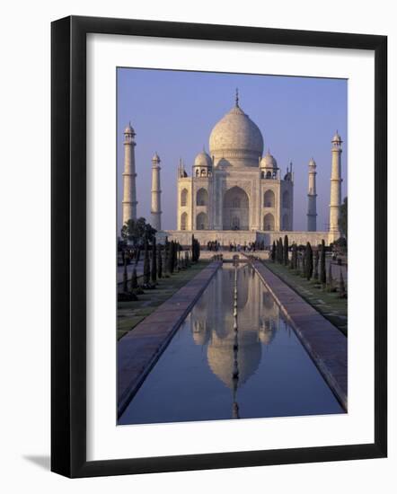 Taj Mahal, Agra, Uttar Pradesh, India-Peter Oxford-Framed Photographic Print