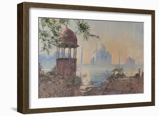 Taj Mahal, Agra-Tim Scott Bolton-Framed Giclee Print