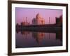 Taj Mahal and Jamid Masjid-Mick Roessler-Framed Photographic Print