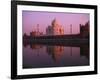 Taj Mahal and Jamid Masjid-Mick Roessler-Framed Photographic Print