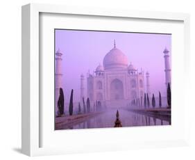 Taj Mahal at Dawn, Agra, India-Pete Oxford-Framed Photographic Print