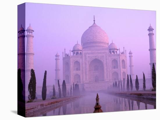 Taj Mahal at Dawn, Agra, India-Pete Oxford-Stretched Canvas