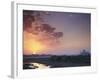 Taj Mahal at Dawn, UNESCO World Heritage Site, Agra, Uttar Pradesh, India, Asia-Ian Trower-Framed Photographic Print