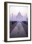 Taj Mahal at Dawn, UNESCO World Heritage Site, Agra, Uttar Pradesh, India, Asia-Peter Barritt-Framed Photographic Print