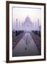 Taj Mahal at Dawn, UNESCO World Heritage Site, Agra, Uttar Pradesh, India, Asia-Peter Barritt-Framed Photographic Print