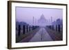 Taj Mahal at Dawn, UNESCO World Heritage Site, Agra, Uttar Pradesh, India, Asia-Peter Barritt-Framed Photographic Print