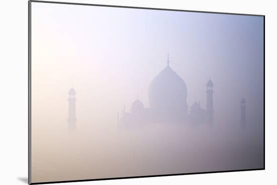Taj Mahal at Dawn, UNESCO World Heritage Site, Agra, Uttar Pradesh, India, Asia-Peter Barritt-Mounted Photographic Print
