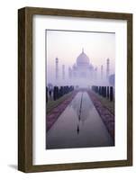 Taj Mahal at Dawn, UNESCO World Heritage Site, Agra, Uttar Pradesh, India, Asia-Peter Barritt-Framed Photographic Print