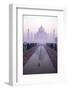 Taj Mahal at Dawn, UNESCO World Heritage Site, Agra, Uttar Pradesh, India, Asia-Peter Barritt-Framed Photographic Print