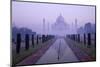 Taj Mahal at Dawn, UNESCO World Heritage Site, Agra, Uttar Pradesh, India, Asia-Peter Barritt-Mounted Photographic Print