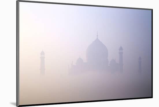 Taj Mahal at Dawn, UNESCO World Heritage Site, Agra, Uttar Pradesh, India, Asia-Peter Barritt-Mounted Photographic Print