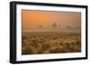 Taj Mahal At Dusk-Vichaya-Framed Photographic Print