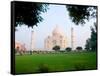 Taj Mahal at Sunrise, Agra, India-Bill Bachmann-Framed Stretched Canvas