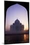 Taj Mahal at Sunrise, UNESCO World Heritage Site, Agra, Uttar Pradesh, India, Asia-Peter Barritt-Mounted Photographic Print