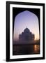 Taj Mahal at Sunrise, UNESCO World Heritage Site, Agra, Uttar Pradesh, India, Asia-Peter Barritt-Framed Photographic Print