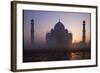 Taj Mahal at Sunrise, UNESCO World Heritage Site, Agra, Uttar Pradesh, India, Asia-Peter Barritt-Framed Photographic Print