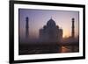 Taj Mahal at Sunrise, UNESCO World Heritage Site, Agra, Uttar Pradesh, India, Asia-Peter Barritt-Framed Photographic Print