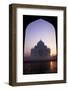 Taj Mahal at Sunrise, UNESCO World Heritage Site, Agra, Uttar Pradesh, India, Asia-Peter Barritt-Framed Photographic Print