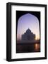 Taj Mahal at Sunrise, UNESCO World Heritage Site, Agra, Uttar Pradesh, India, Asia-Peter Barritt-Framed Photographic Print