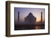 Taj Mahal at Sunrise, UNESCO World Heritage Site, Agra, Uttar Pradesh, India, Asia-Peter Barritt-Framed Photographic Print