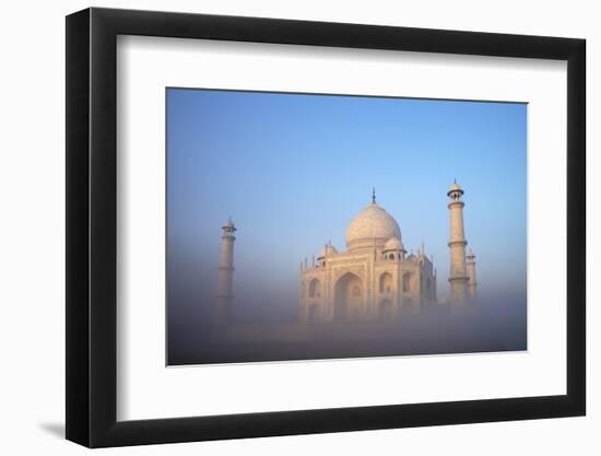 Taj Mahal at Sunrise, UNESCO World Heritage Site, Agra, Uttar Pradesh, India, Asia-Peter Barritt-Framed Photographic Print