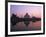 Taj Mahal at Sunset, UNESCO World Heritage Site, Agra, Uttar Pradesh State, India-Gavin Hellier-Framed Photographic Print