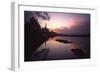 Taj Mahal at sunset-Charles Bowman-Framed Photographic Print