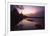 Taj Mahal at sunset-Charles Bowman-Framed Photographic Print