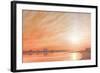 Taj Mahal at Sunset-Derek Hare-Framed Giclee Print