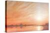 Taj Mahal at Sunset-Derek Hare-Stretched Canvas